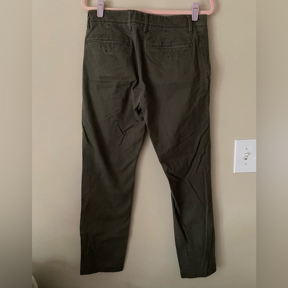 Goodfellow Henne Olive Green Men's Chino Pants 32x30 - Picture 2 of 5